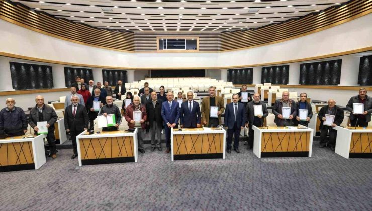 Konya Meram’da Tapu Dağıtımları Başladı