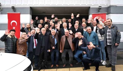 Ankara Büyükşehir Belediye Başkanı Mansur Yavaş, Taksici Esnafıyla Bir Araya Geldi