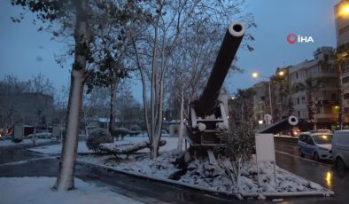 Çanakkale’de Kar Yağışı Etkili Oldu