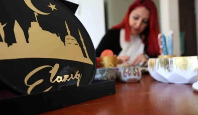 Elazığ’da 2 Çocuk Annesi Şerife Dilek, Epoksi ve Seramik Ürünleriyle Ticarete Atıldı