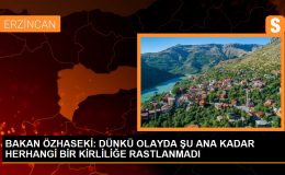 Çevre Bakanı Özhaseki: Altın madeninde kirlilik yok