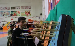 Kahramanmaraş’ta düzenlenen geleneksel Türk okçuluğu yarışması