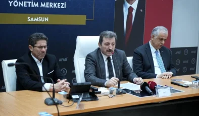 Samsun’da 6 Şubat depreminin yıl dönümü anıldı