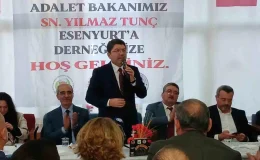 Adalet Bakanı Yılmaz Tunç, Esenyurt ve Büyükçekmece’ye Adalet Sarayı kazandıracağını açıkladı