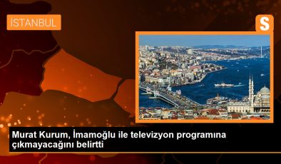 Murat Kurum, İmamoğlu ile televizyon programına çıkmayacağını belirtti