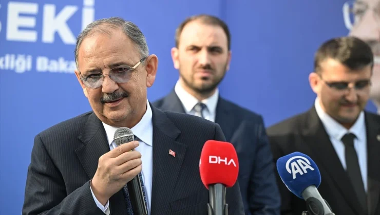 Çevre Bakanı: Kentsel dönüşüm için herkese kapılar açık