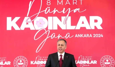 İçişleri Bakanı: Kadına şiddetle mücadele birim sayısı bin 267’ye yükseldi