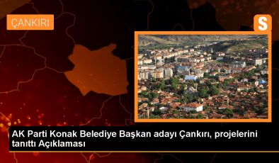 İzmir’de AK Parti Konak Belediye Başkan adayı Ceyda Bölünmez Çankırı, Konak’ın ticaret merkezi olma kimliğini geliştirecek projelerini tanıttı