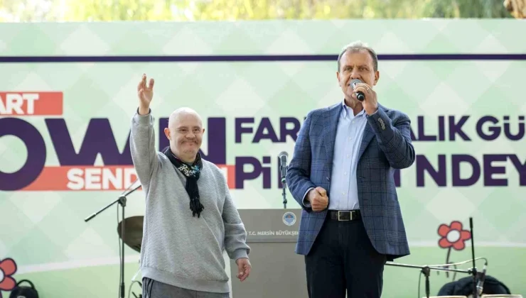 Mersin Büyükşehir Belediye Başkanı Vahap Seçer, özel çocuklar ve aileleriyle piknikte buluştu