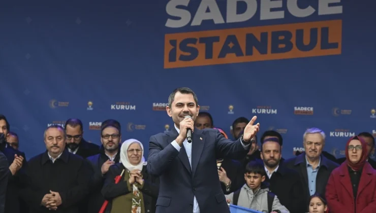 Murat Kurum: İstanbul’da hizmet üretemeyen bir yönetim var