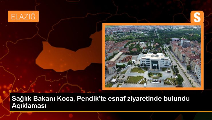 Sağlık Bakanı Koca, İstanbul ve Pendik için eser ve hizmetin ihya edileceği gün olacağını belirtti