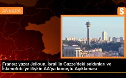 Fransız yazar Jelloun, İsrail’in Gazze’deki saldırıları ve İslamofobi’ye ilişkin AA’ya konuştu Açıklaması