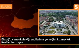 Elazığ’da Kız Meslek Lisesi Öğrencileri Beslenme Desteği Projesiyle Anaokulu Öğrencilerine Hizmet Veriyor