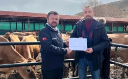 Eskişehir’de AB Onaylı Süt Çiftliği Sertifikası verildi