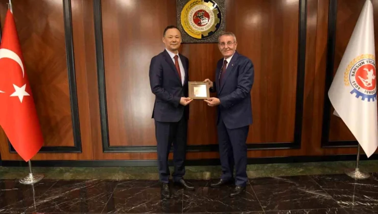 Kırgız Cumhuriyeti Büyükelçisi Samsunlu İş Adamlarını Yatırıma Davet Etti