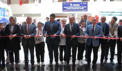 18. TÜBİTAK Ortaokul Öğrencileri Araştırma Projeleri Erzurum Bölge Yarışmaları Sergisi Açıldı