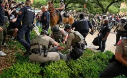 ABD Üniversitelerinde İsrail’in Gazze’ye saldırılarına tepki eylemleri