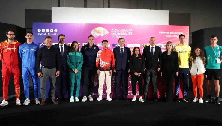 Antalya’da Yarın Yapılacak Dünya Yürüyüş Şampiyonası Basın Toplantısı Gerçekleştirildi