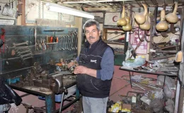 Aydın’da Tornacı Kemal Göçgeldi, Dükkanını Yörük Müzesine Çevirdi