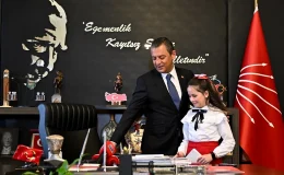 CHP Genel Başkanı Özgür Özel, 23 Nisan’da Koltuğunu Dora Mimaroğlu’na Devretti