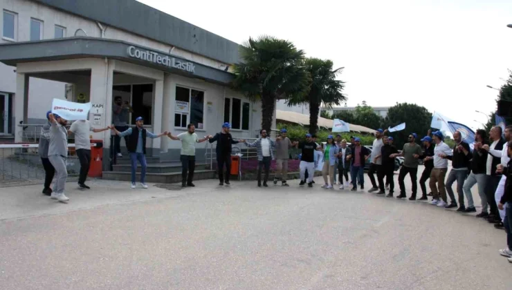 Contitech Lastik A.Ş. İşçileri, İşten Çıkarılan Arkadaşları İçin Eylem Başlattı