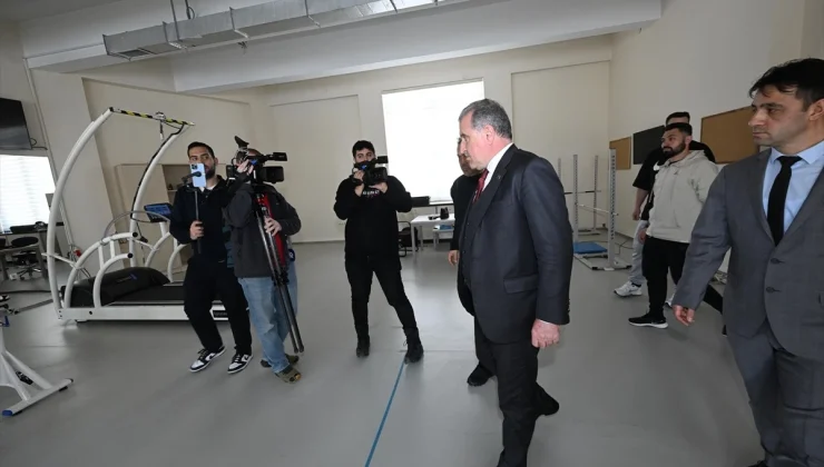 Gençlik ve Spor Bakanı, Sporcu Sağlığı ve Performansı Merkezi’ndeki Faaliyetlerden Memnun