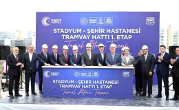 Konya’da Stadyum-Şehir Hastanesi Tramvay Hattı 1. Etabının temeli atıldı