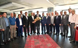 Manisa Büyükşehir Belediye Başkanı Ferdi Zeyrek, Toplu Ulaşım Kooperatiflerini Ağırladı