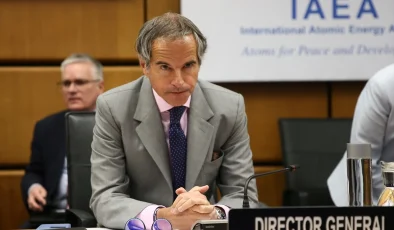 UAEA Başkanı, Zaporijya Nükleer Santrali’ne yapılan saldırıların nükleer kaza riskini artırdığını belirtti