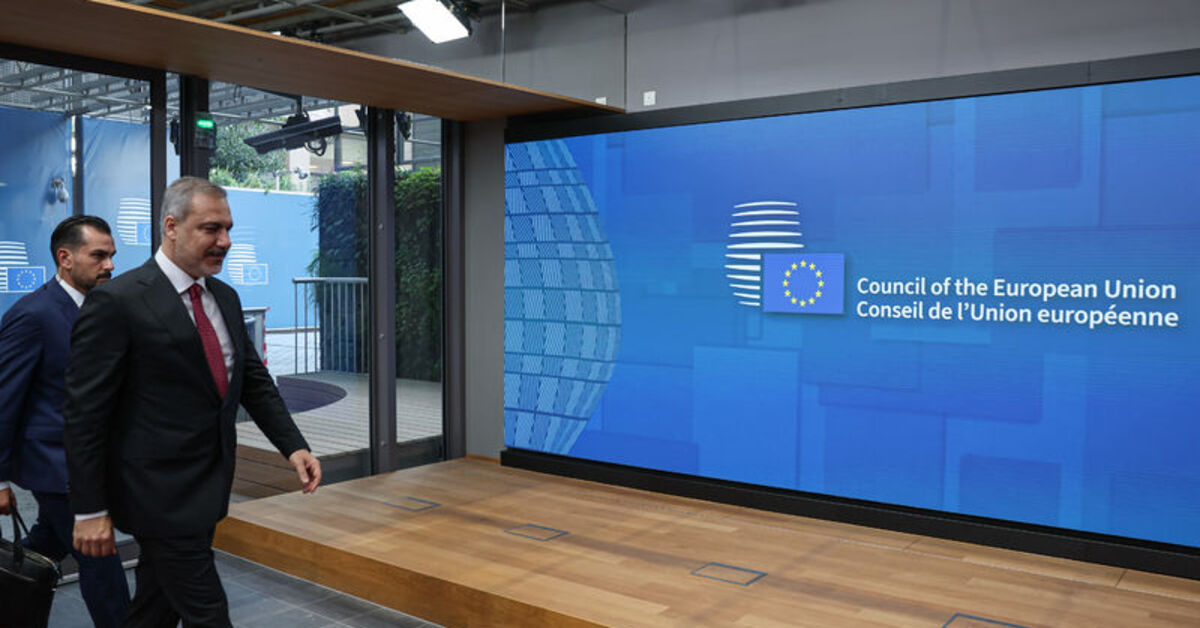 Dışişleri Bakanı Hakan Fidan Brüksel’de