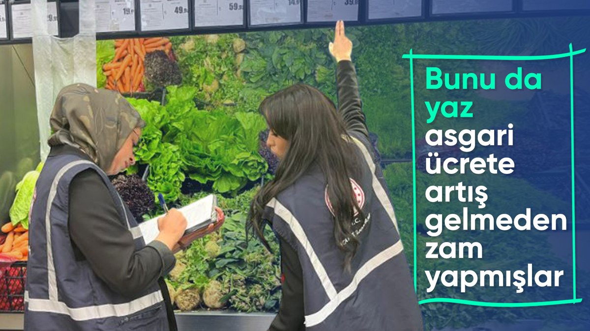 Asgari ücret fırsatçılarına 19 milyon lira ceza kesildi