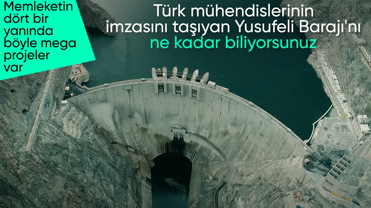 Türkiye’nin mega yapısı: Tüm yönleriyle Yusufeli Barajı