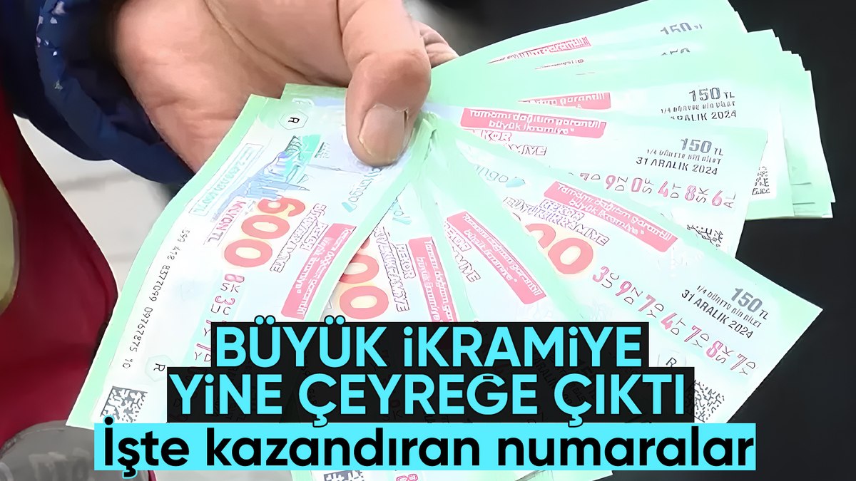 Büyük ikramiye çeyrek bilete çıktı! İşte 600 milyon TL’lik büyük ikramiye talihlileri