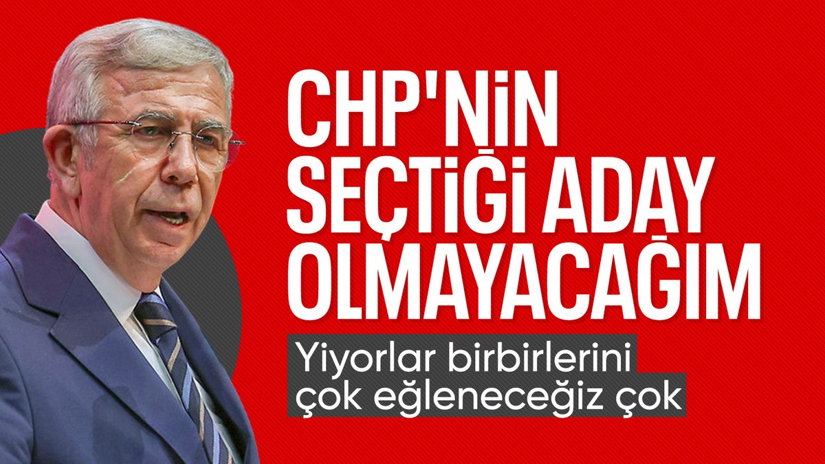 Mansur Yavaş’tan CHP’nin ön seçim kararına tepki