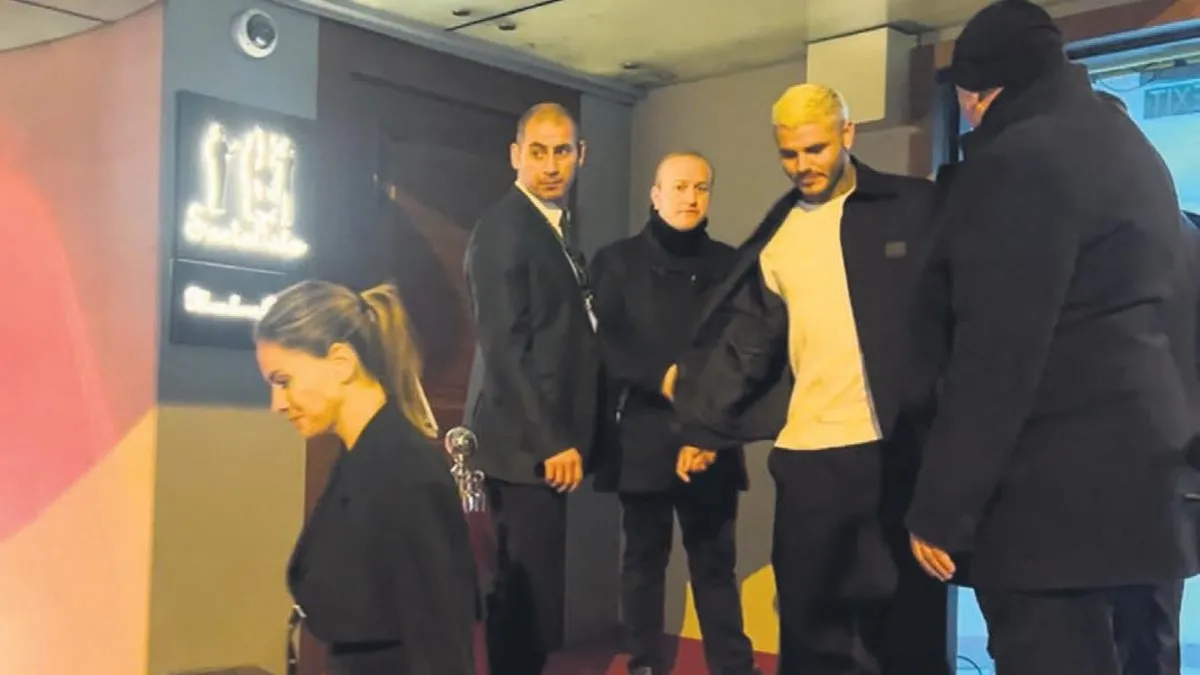 Icardi tek kişi gitti çift kişi döndü! Yeni sevgilisi ve takım arkadaşlarıyla böyle eğlendi…