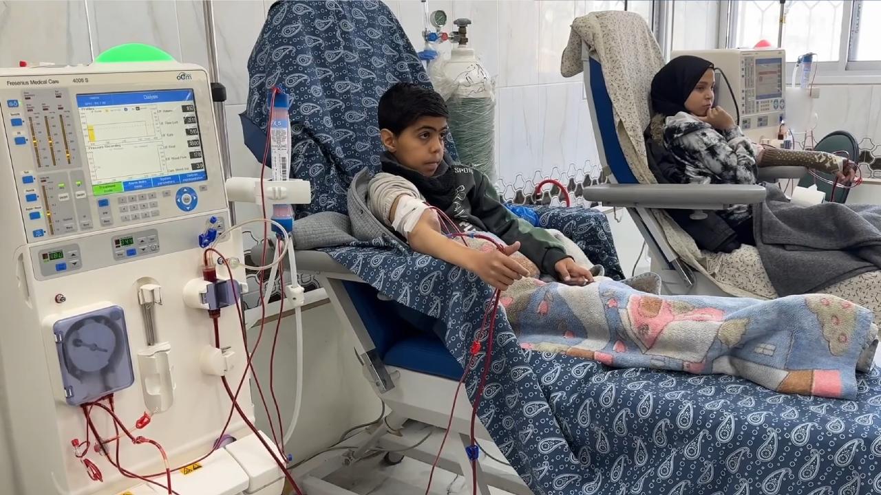 Gazze’deki böbrek hastası çocuklar, hayatta kalma mücadelesi veriyor