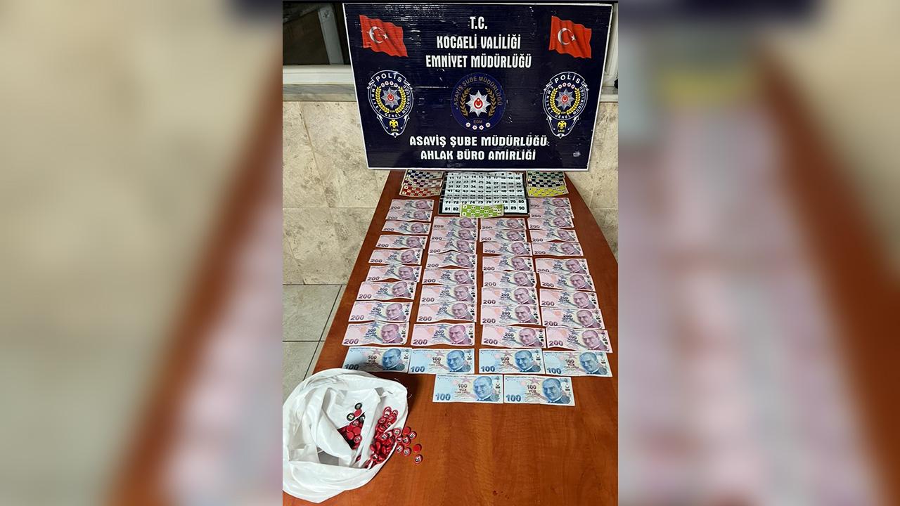 İş yerinde kumar oynayan 7 kişiye 64 bin 729 lira ceza