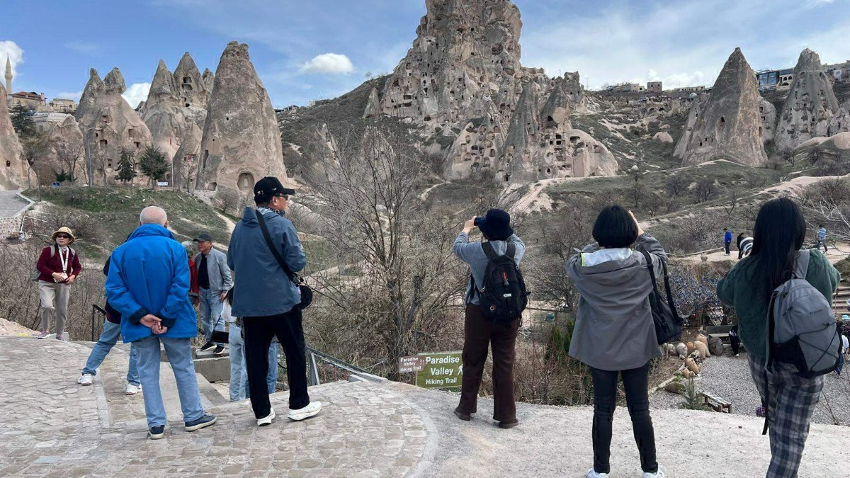 Kapadokya’da bayram öncesi yoğunluğu
